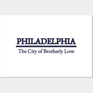 Philadelphia - The City of Brotherly Love - Pennsylvania Posters and Art